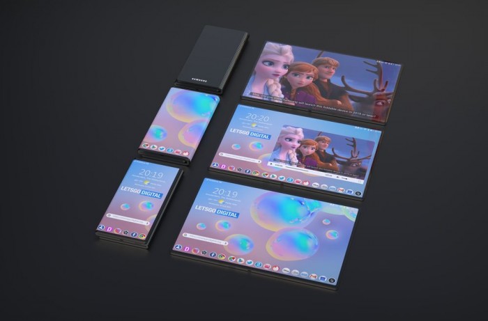 三星折叠屏 ZFold 三星 三星Z字形折叠屏