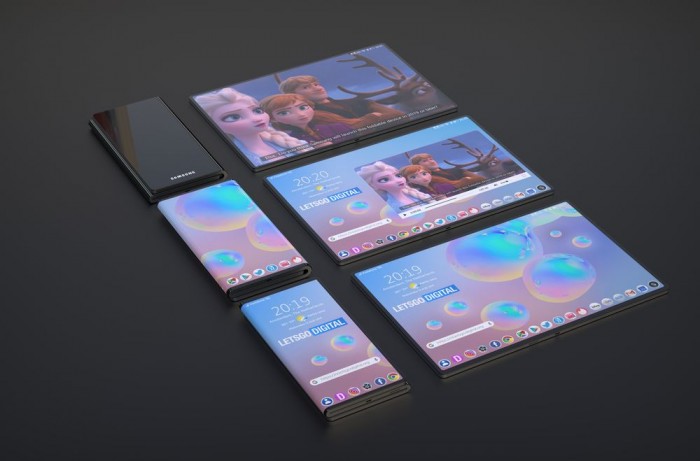 三星折叠屏 ZFold 三星 三星Z字形折叠屏