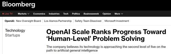 OpenAI首次提出AGI的5个等级，我们接近第2级