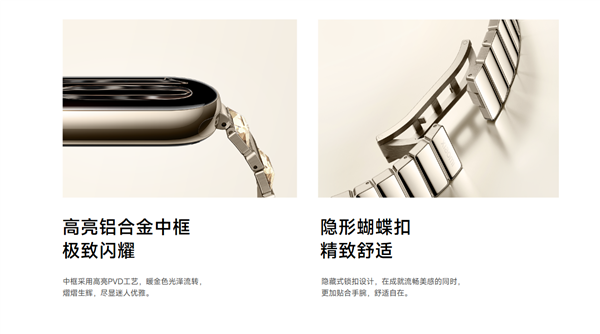  499 元 小米手环 10 耀影金特别版发布：腕带镶嵌 6 颗工艺水晶