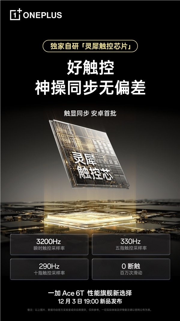 一加Ace 6T独家搭载电竞三芯:真正做到持久流畅 全程满帧