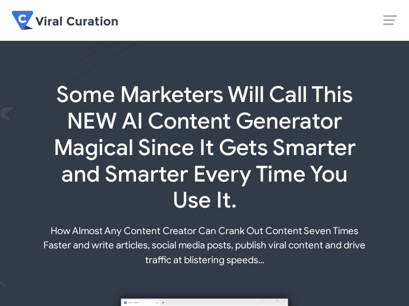 Viral Curation