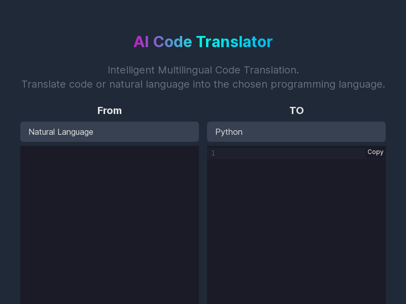 AI Code Translator