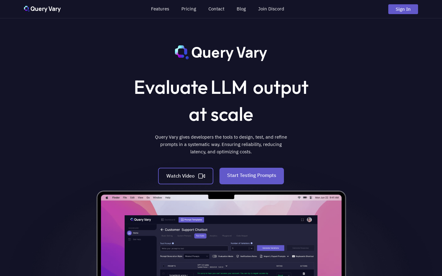 Query Vary