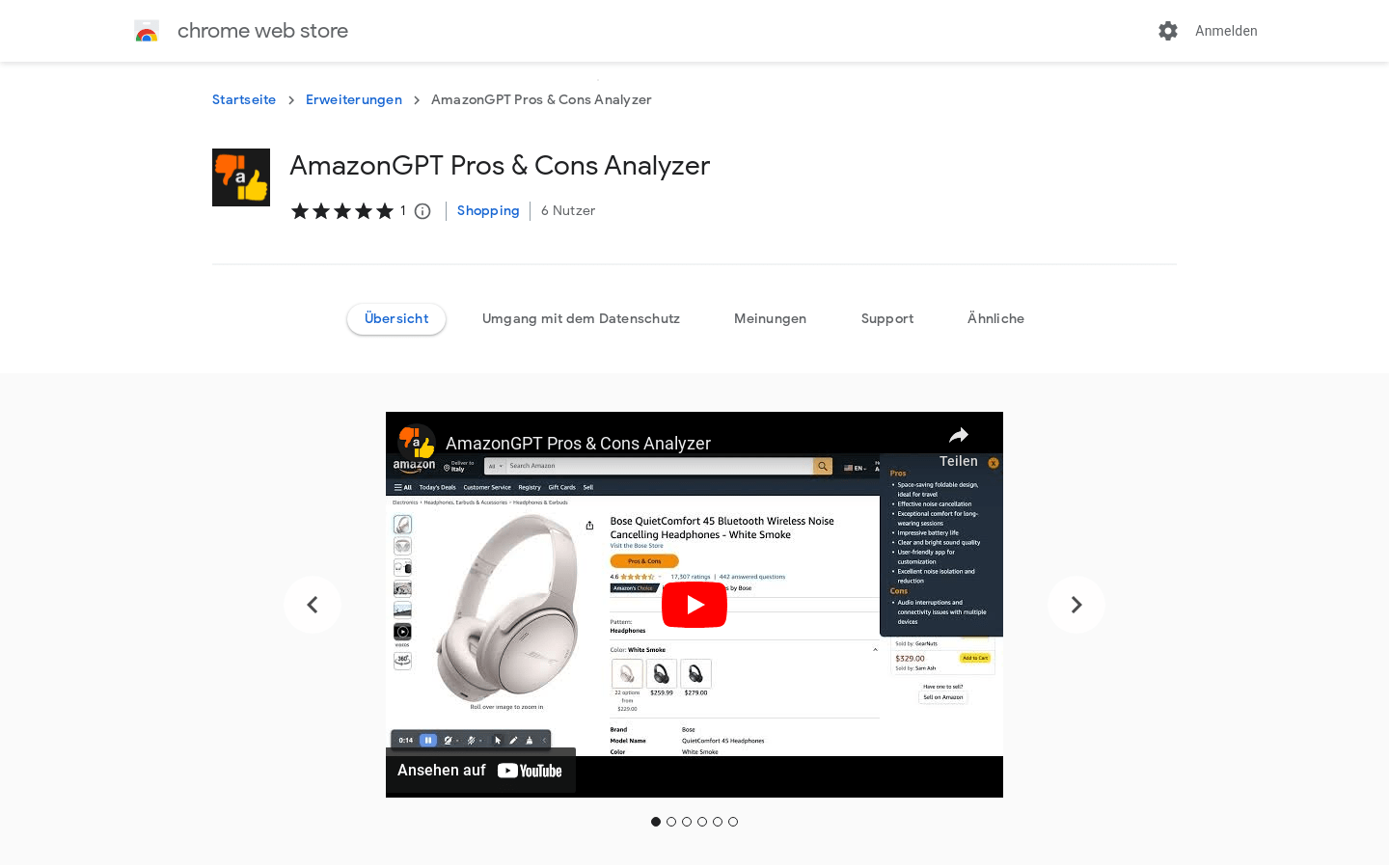 AmazonGPT Pros & Cons Analyzer