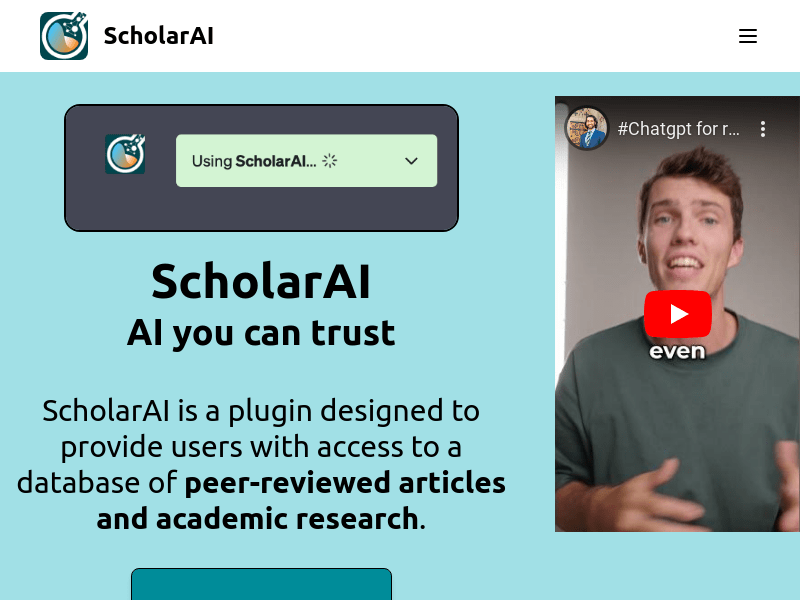 ScholarAI