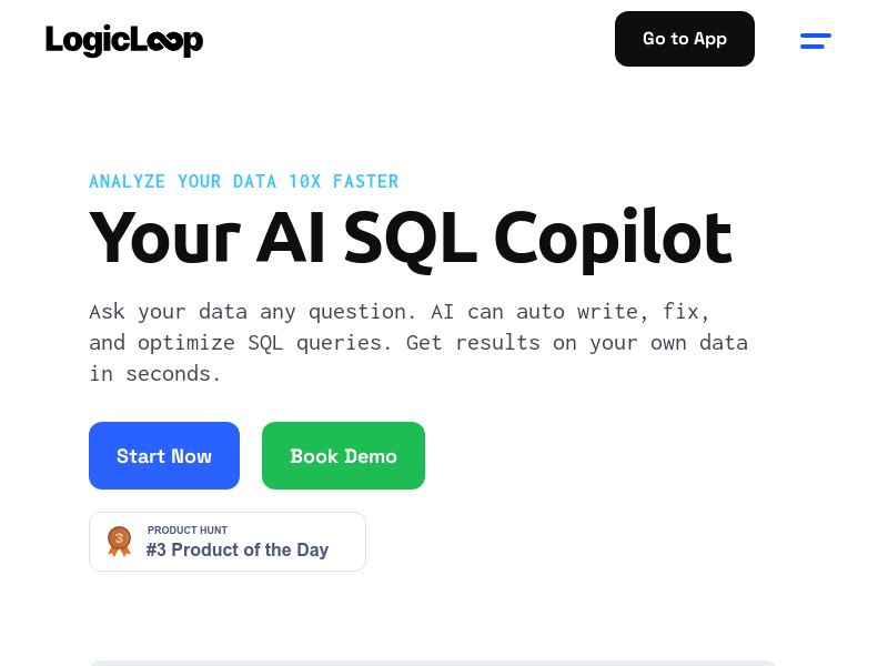 LogicLoop AI SQL Copilot