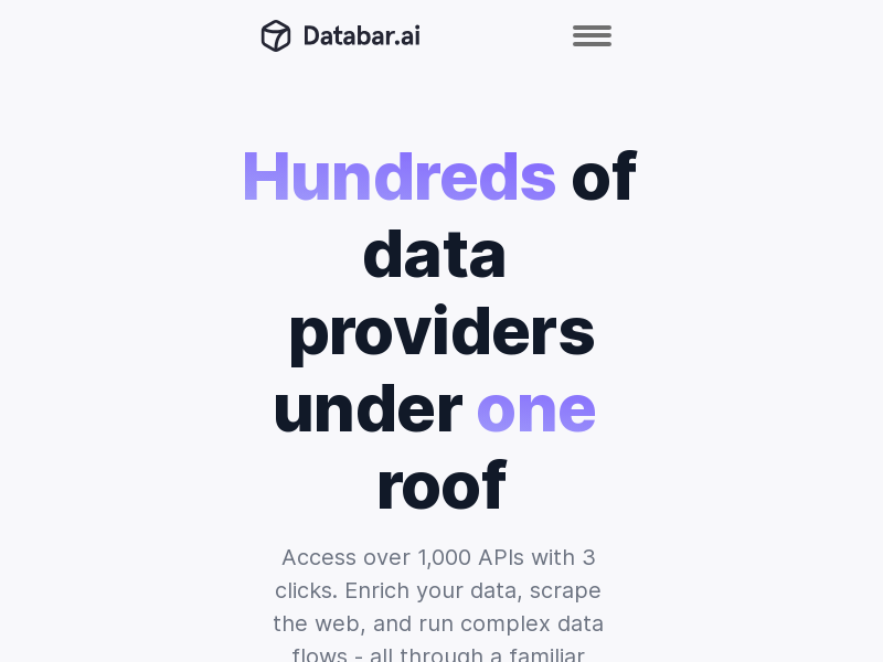 Databar.ai 2.0