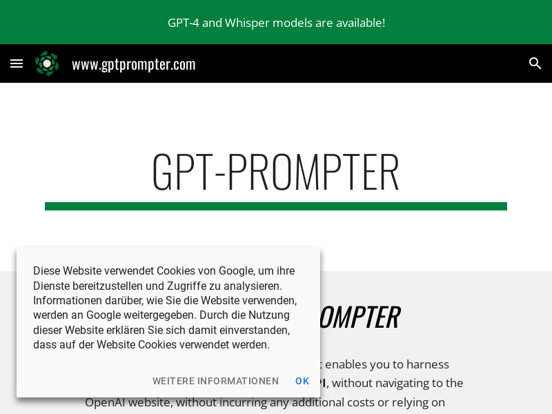 GPT-Prompter