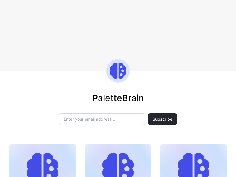 PaletteBrain