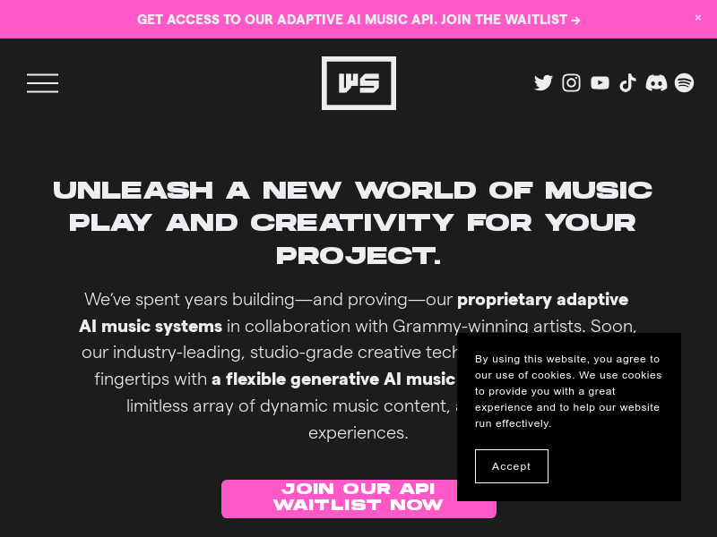 WarpSound AI Music API