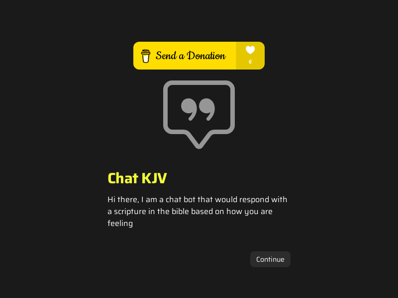 Chat KJV