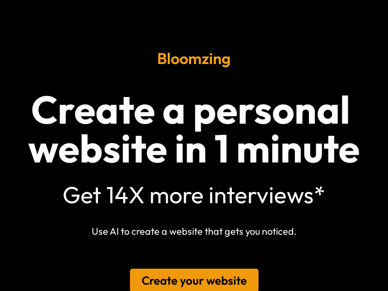 AI Personal Website Builder