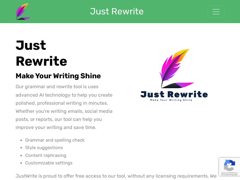 Just Rewrite