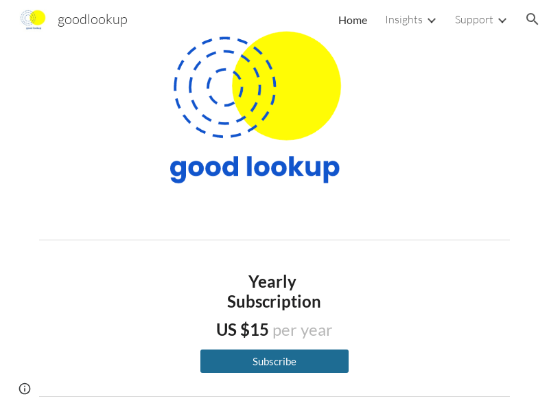 Goodlookup