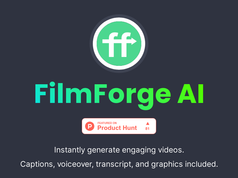 FilmForge AI