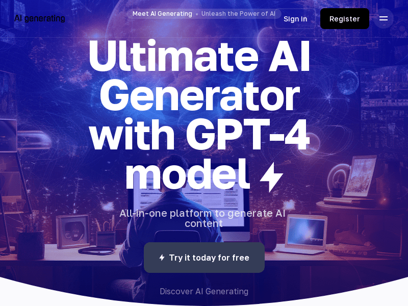 AI generating - Ultimate AI Generator