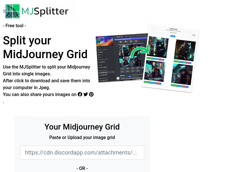 Midjourney Splitter