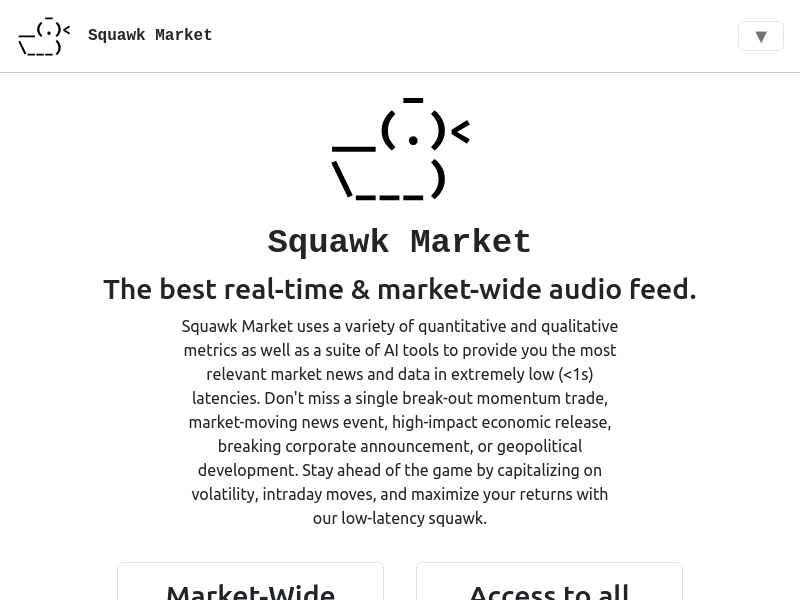 Squawk Market