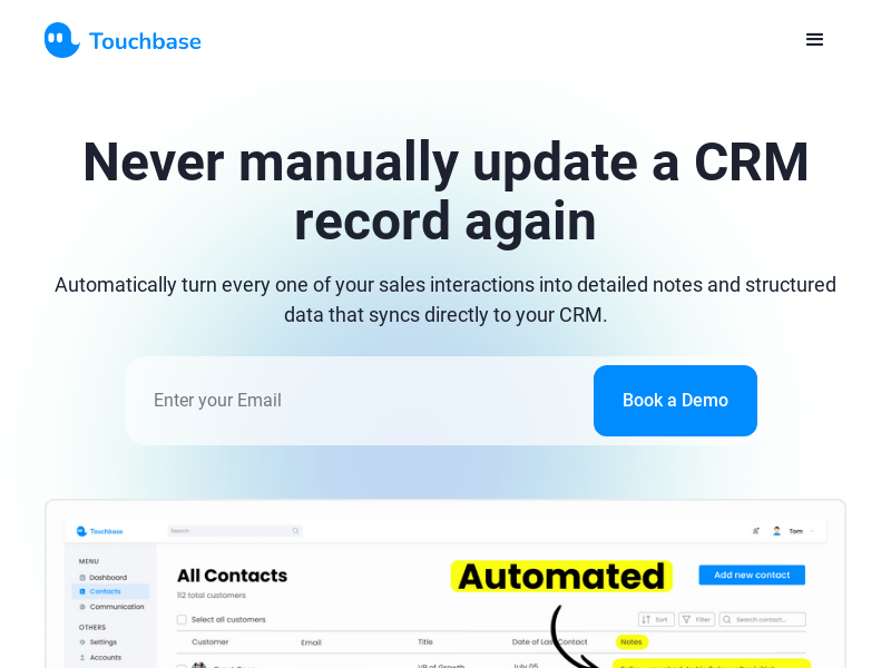 Touchbase CRM