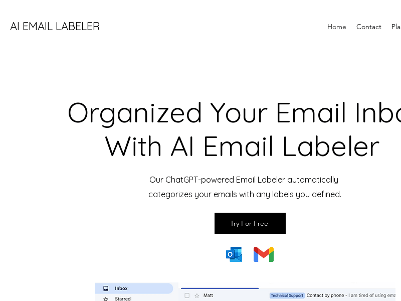 AI Email Labeler
