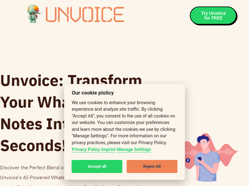 Unvoice