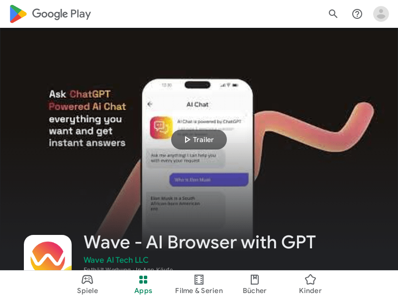 Wave - AI Browser with GPT