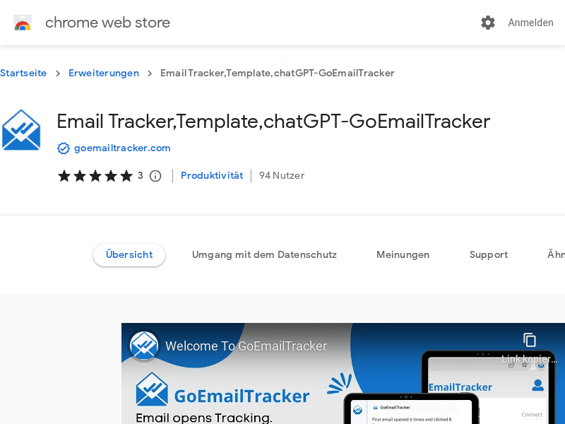 GoEmailTracker