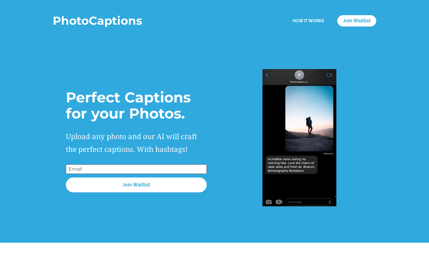 PhotoCaptions AI