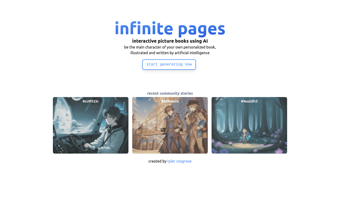 Infinite Pages