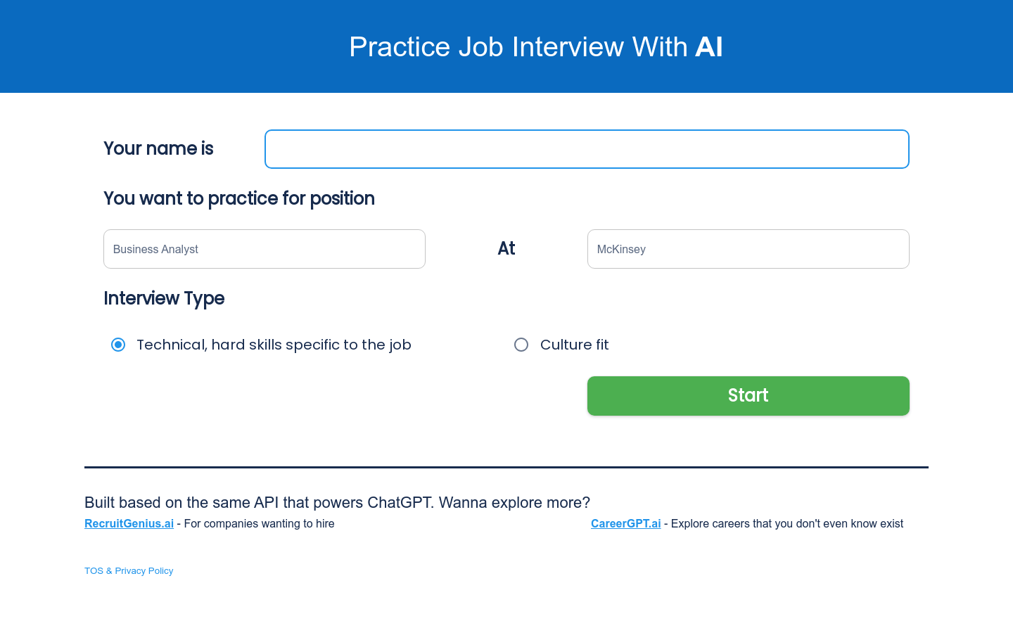 InterviewGPT.ai