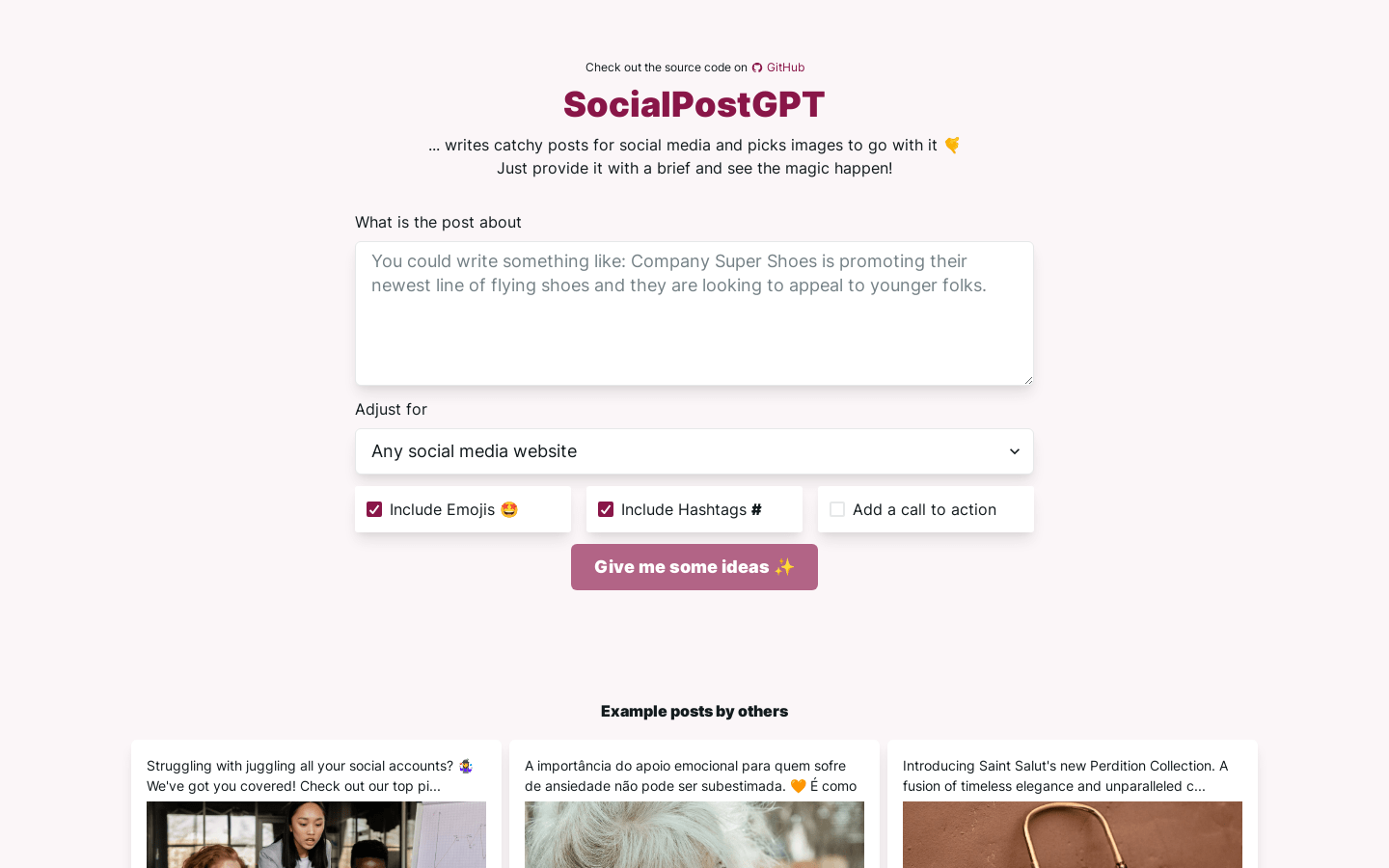 SocialPostGPT