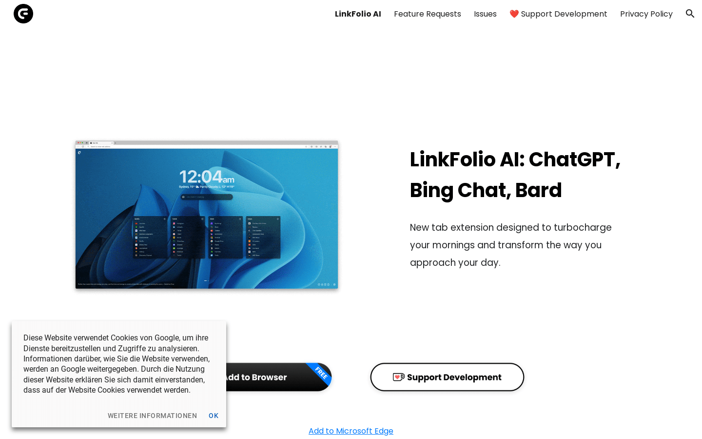 LinkFolio AI