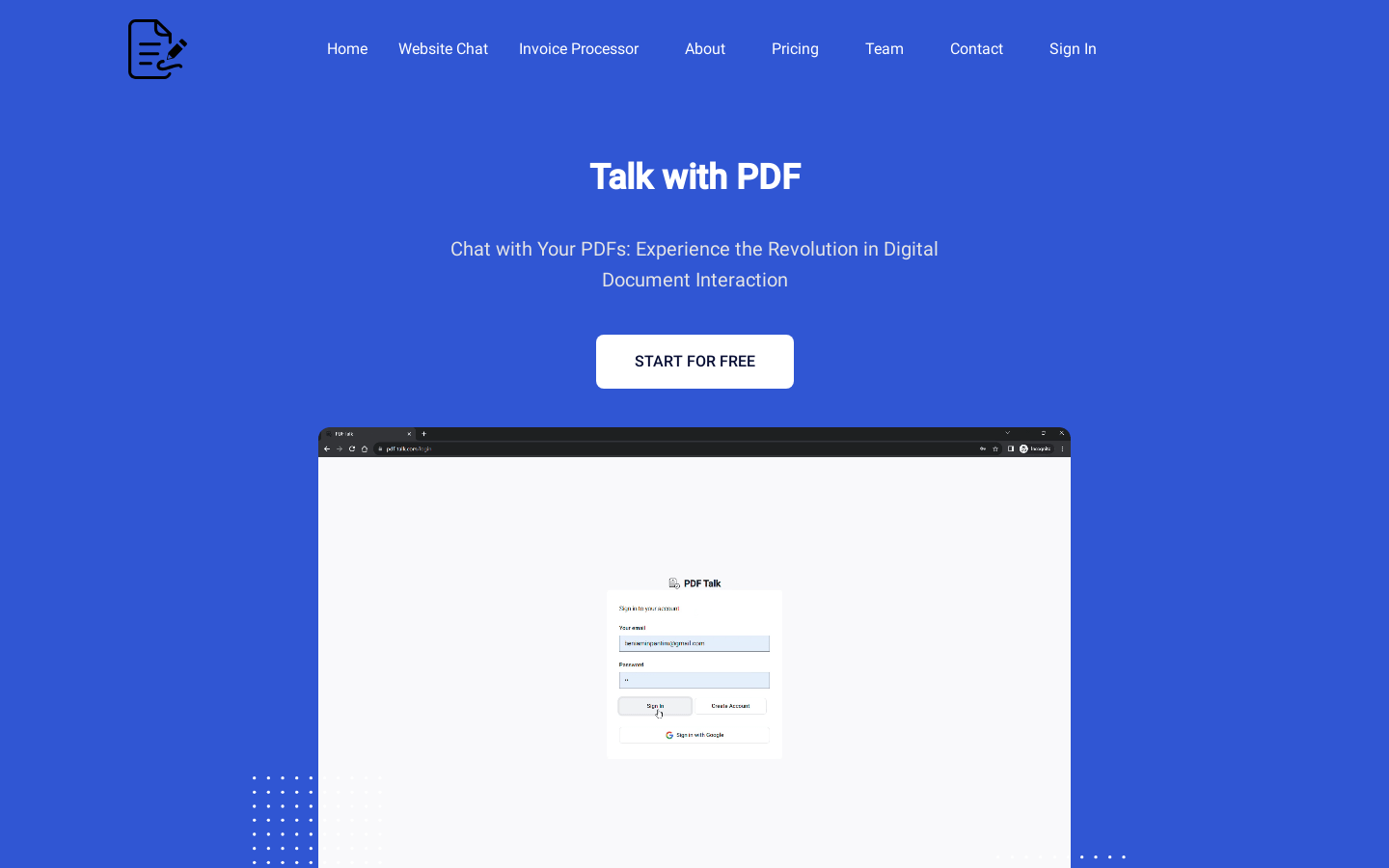 PDF Talk