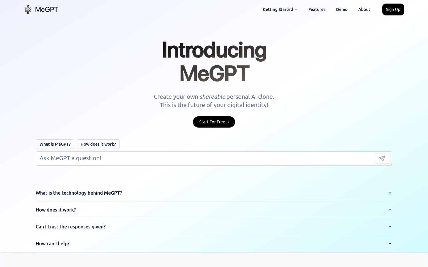 MeGPT