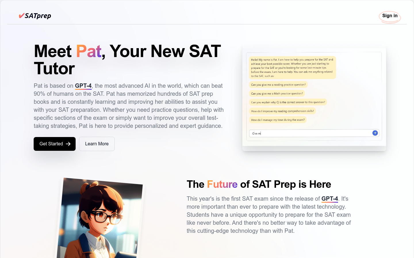 SAT prep