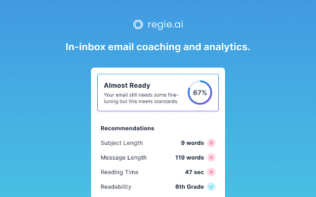 Regie.ai | AI Sales Email and Sequence Writer