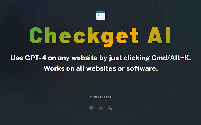 Checkget AI - Smart Assistant for ChatGPT