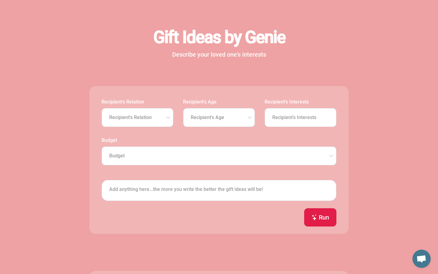 Gifts Genie