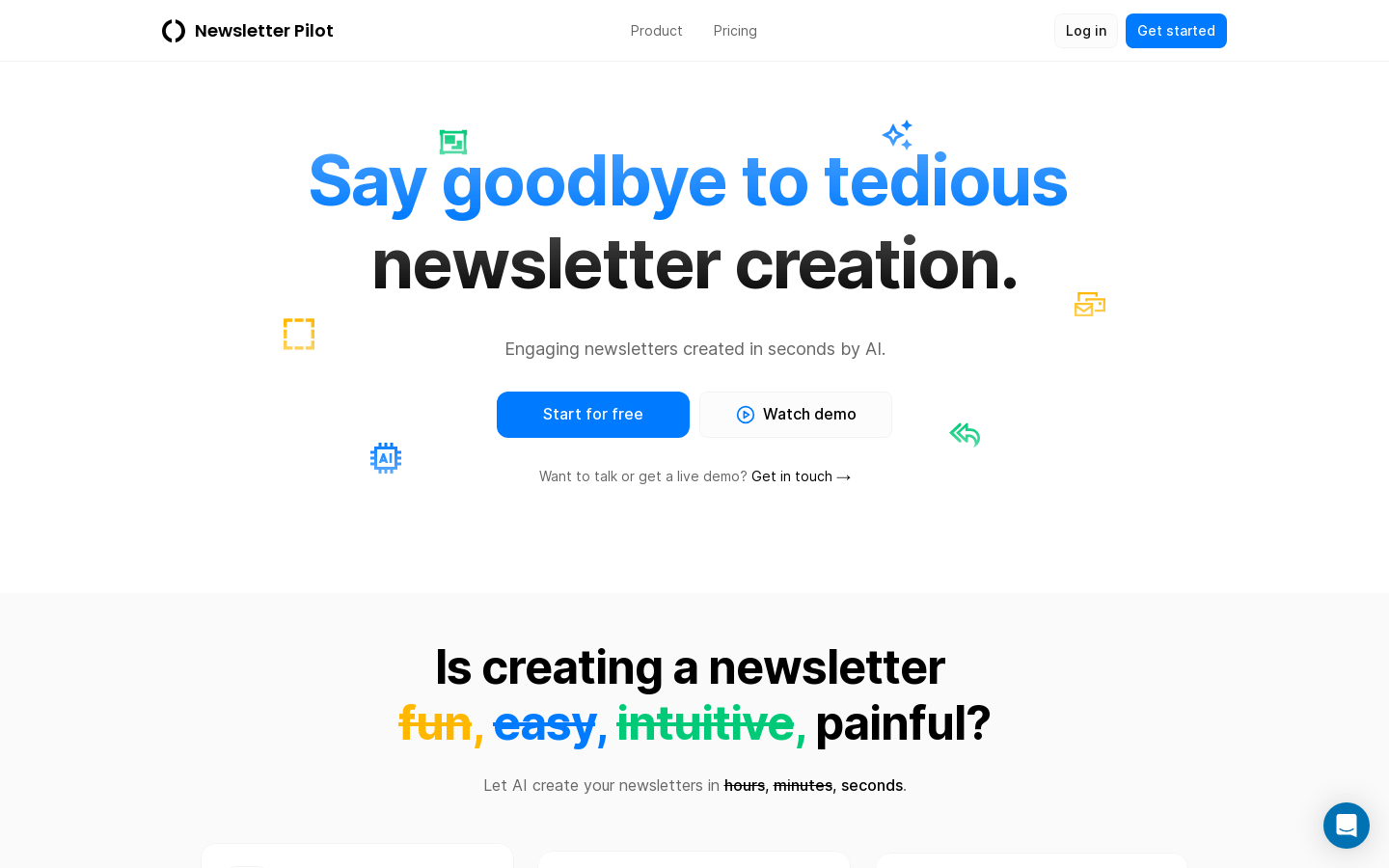 Newsletter Pilot