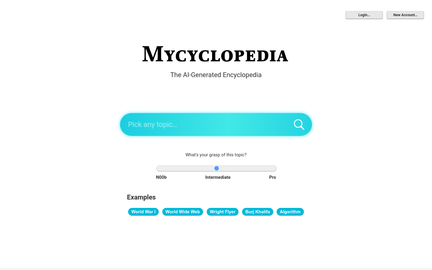 Mycyclopedia