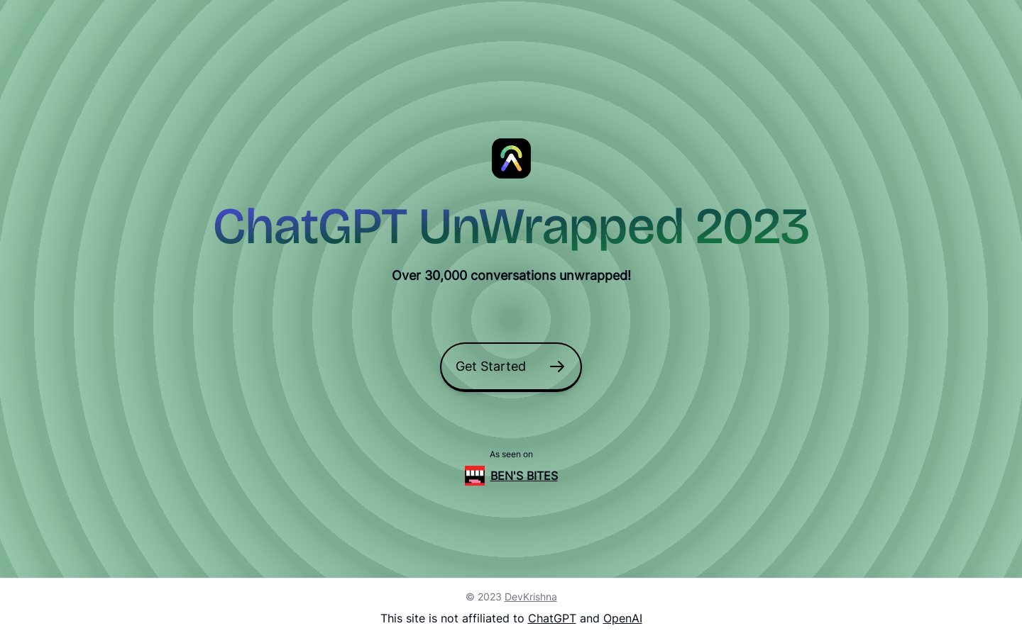 ChatGPT UnWrapped 2023