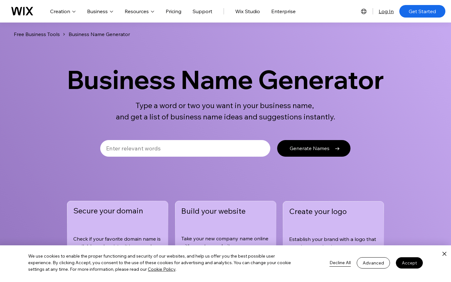 Business Name Generator