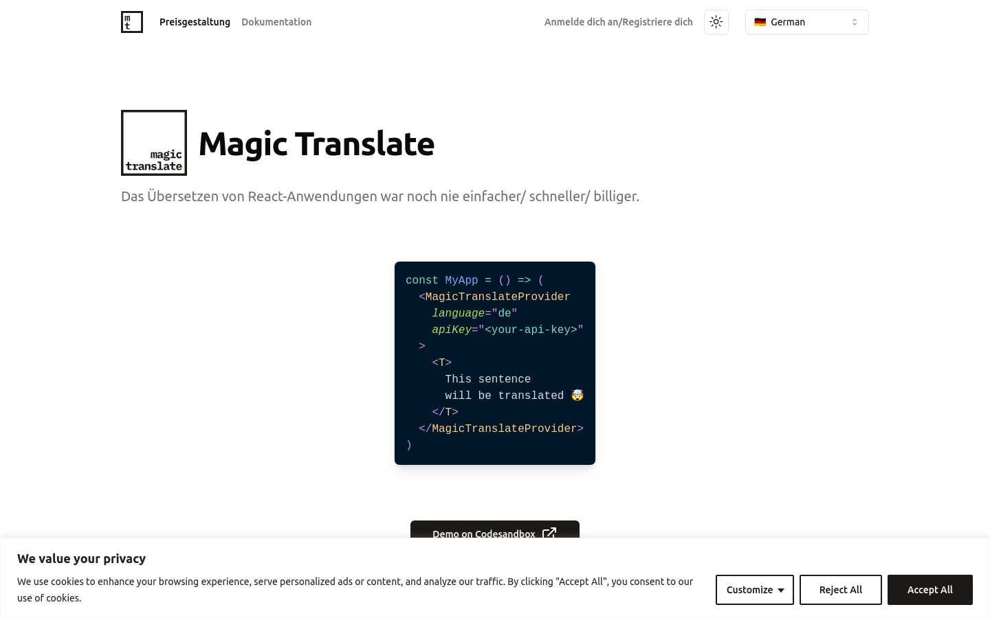 Magic Translate