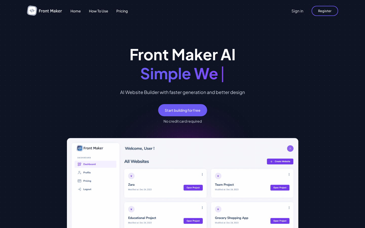 Front Maker AI