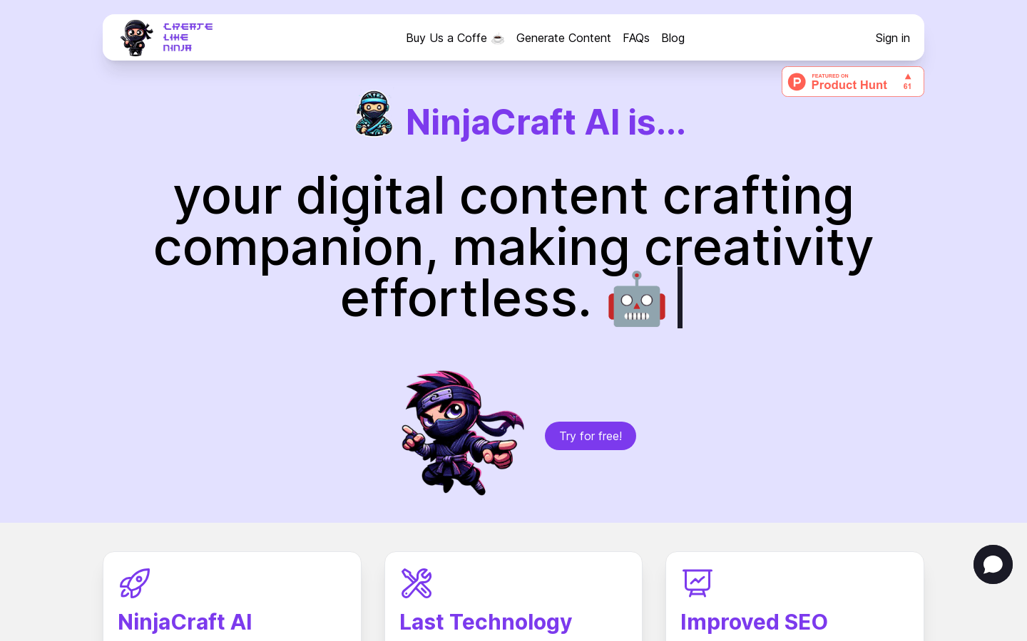 NinjaCraft AI