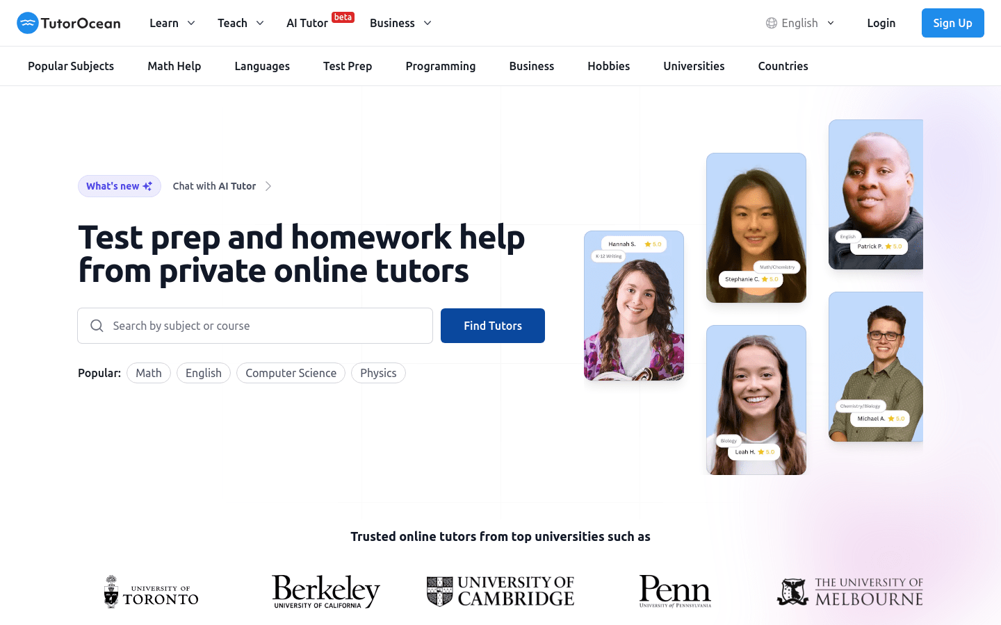 tutorocean.com