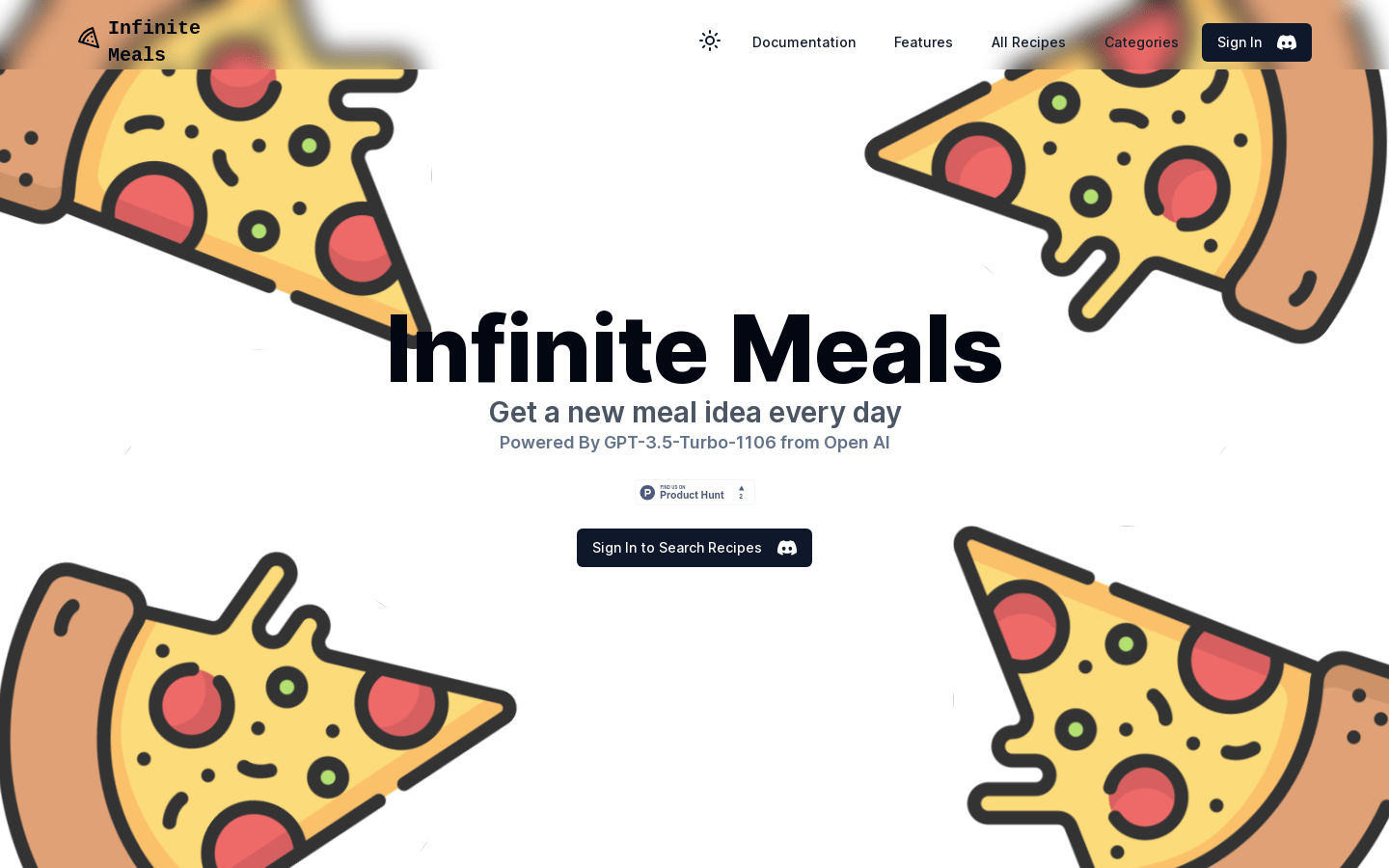 Infinite Meals