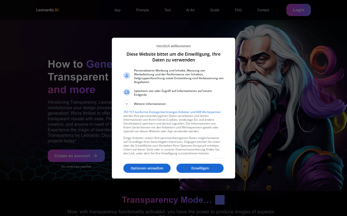 Leonardo AI Transparency