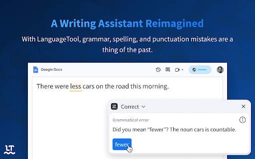 AI-based Grammar Checker & Paraphraser – LanguageTool